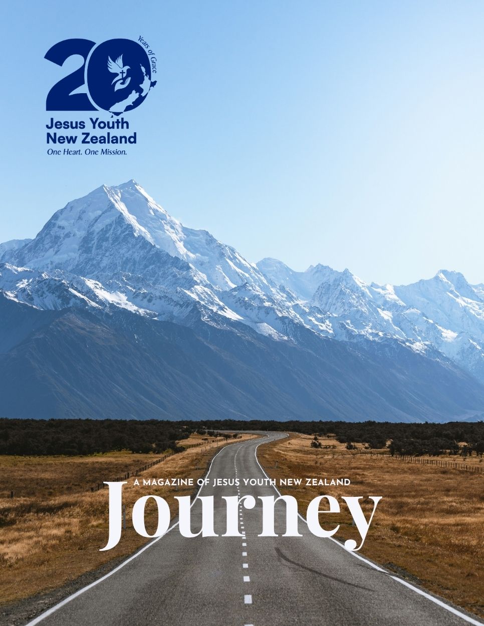 Cover of the Jesus Youth New Zealand Jubilee Newsletter